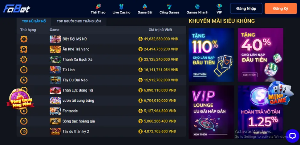Giao diện ứng dụng K89BET Android